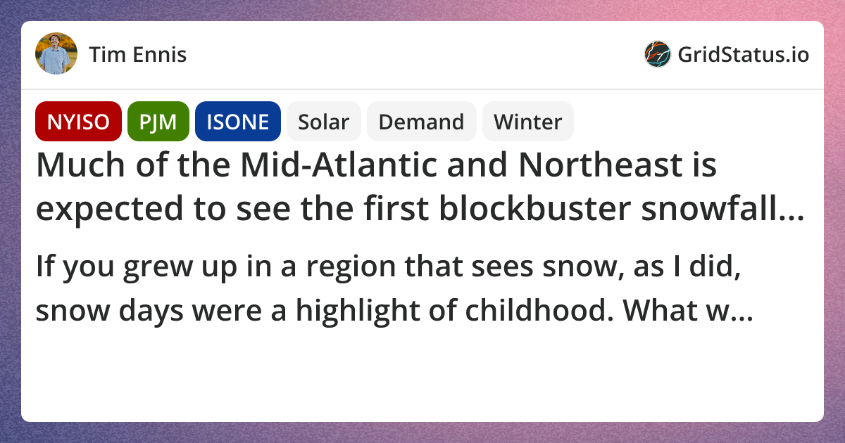 Much of the Mid-Atlantic and Northeast is expected to see the first ...